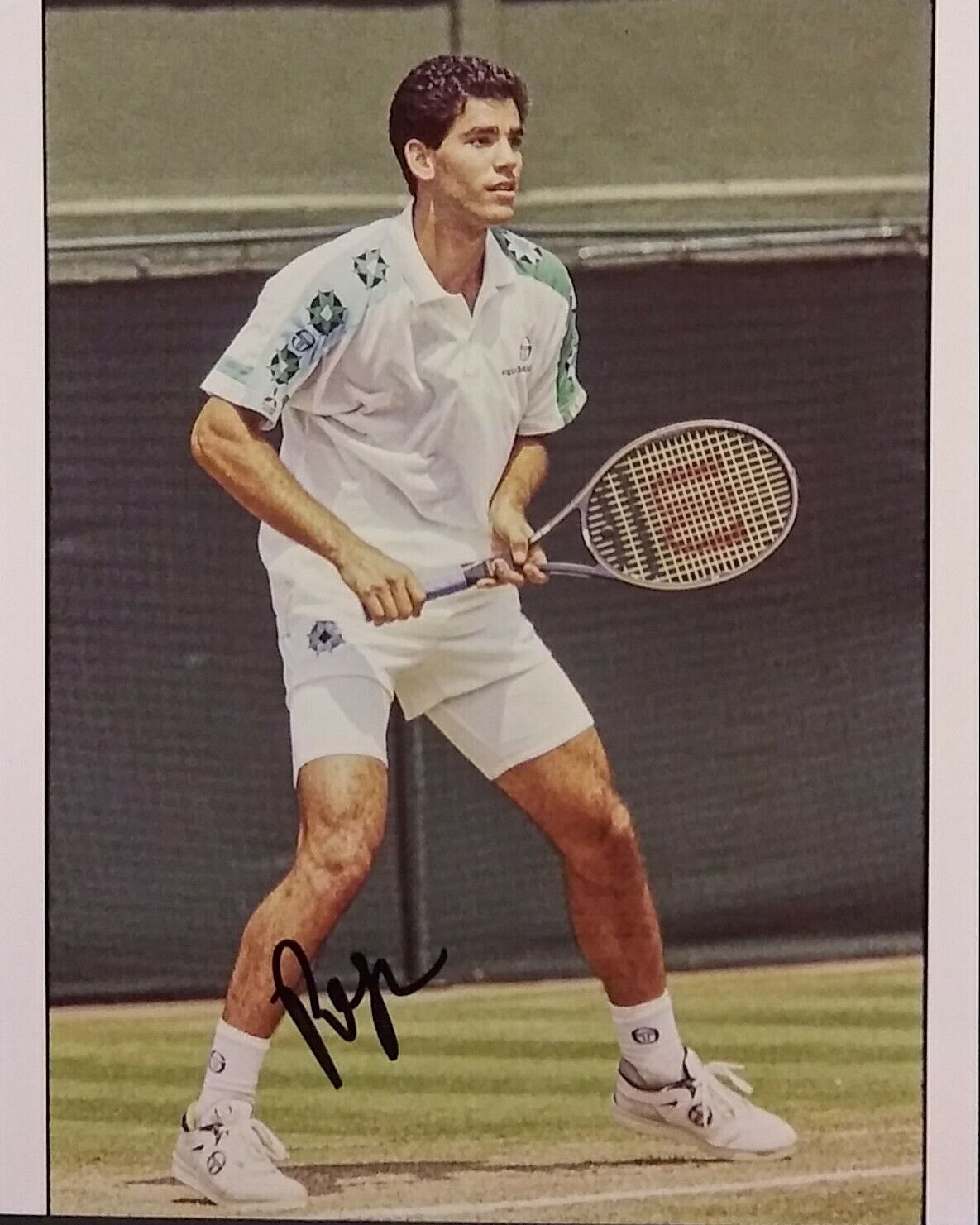 Pete Sampras signed 8x10