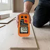 Wood Moisture Meter LCD Backlight Digital Wood Moisture Tester with 4 Switchable Modes High Precision for Firewood Paper Floor (Battery Not Included)