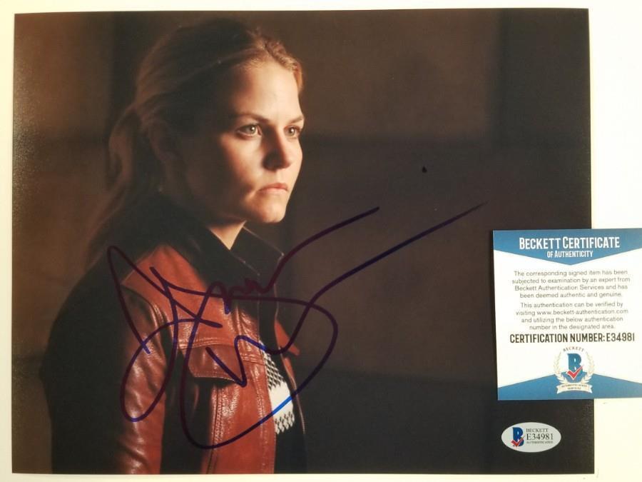 JENNIFER MORRISON Signed 8x10 Photo Poster painting #3 Once Upon a Time Actress~ Beckett BAS COA