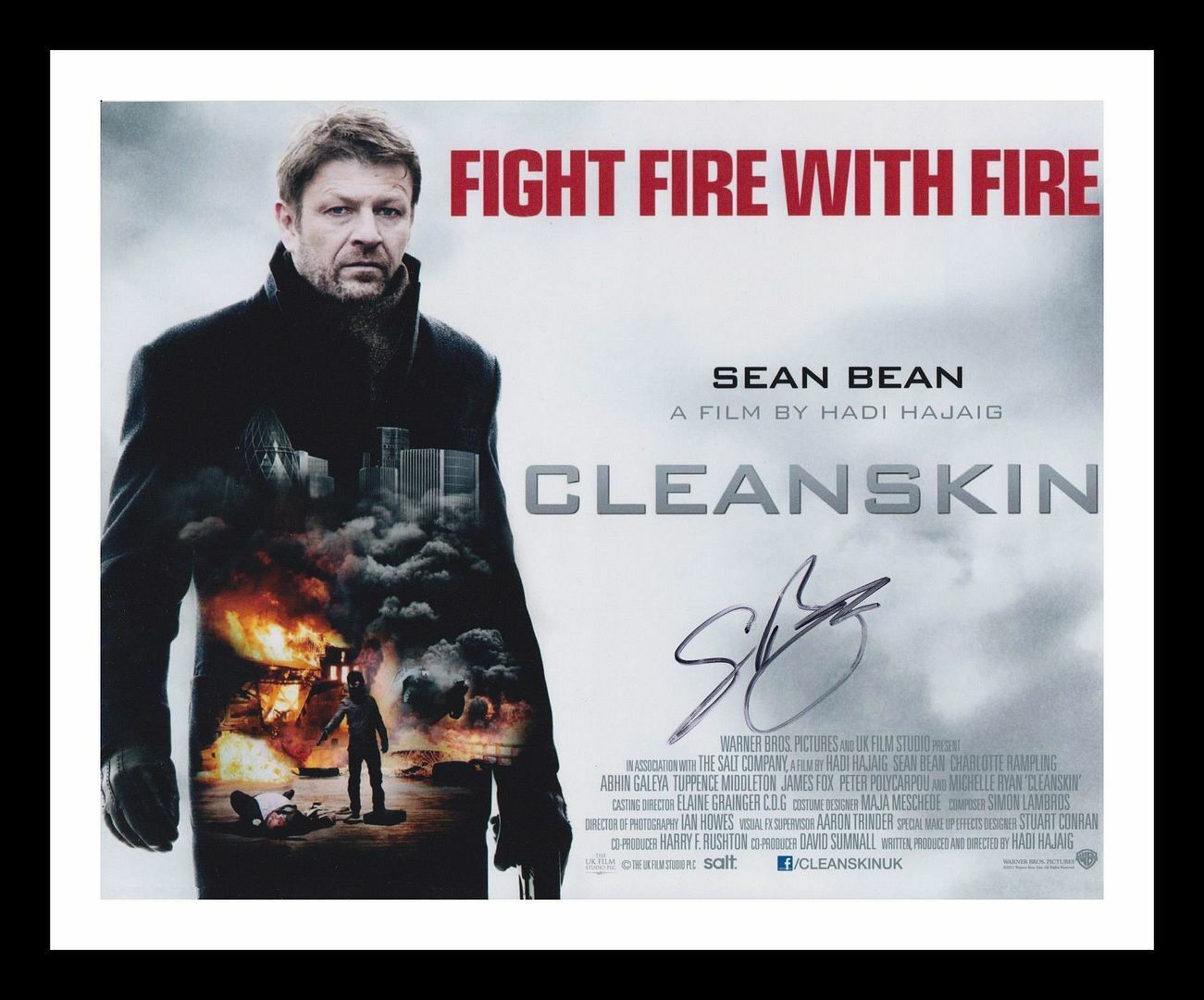 Sean Bean Autograph Signed & Framed Photo Poster painting