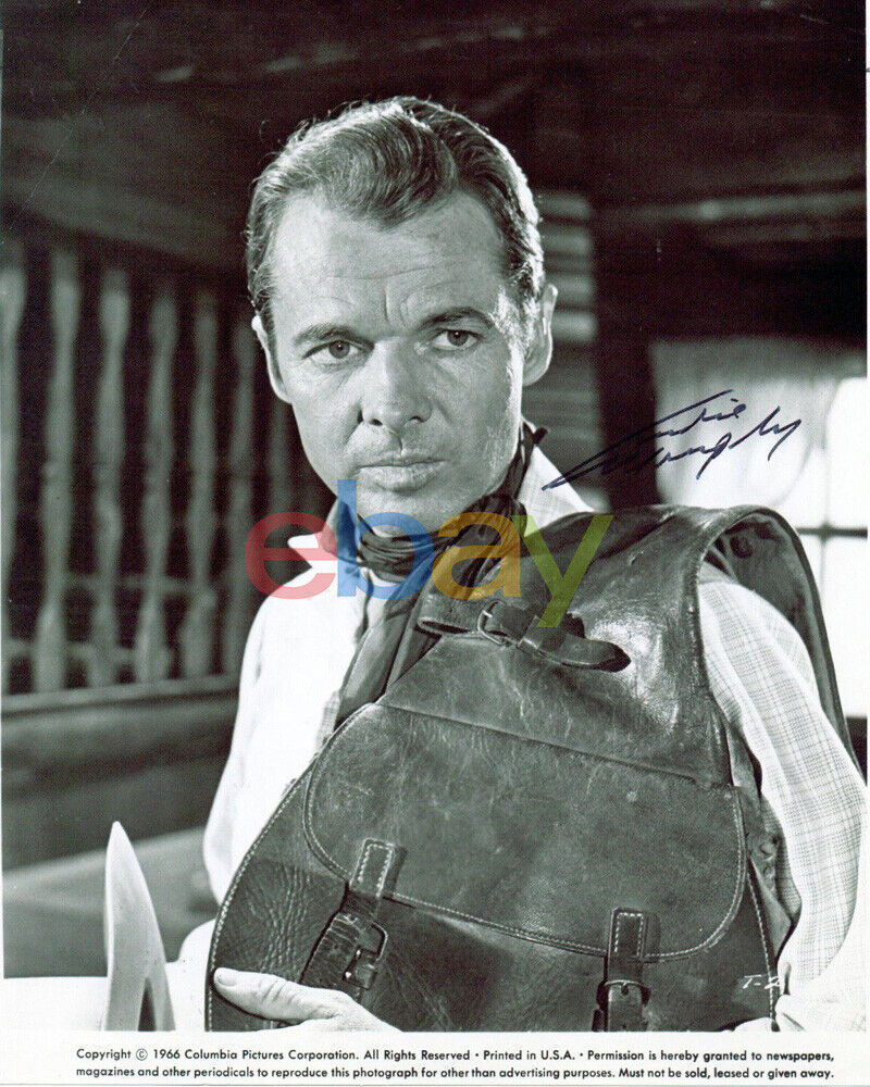 AUDIE MURPHY autographed 8X10 signed Photo Poster painting reprint