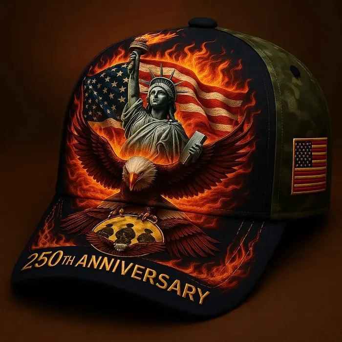 37Necklaces 250th Anniversary of the United States Hat