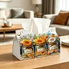 DIY Hope Love Faith Diamond Painting Tissue Box