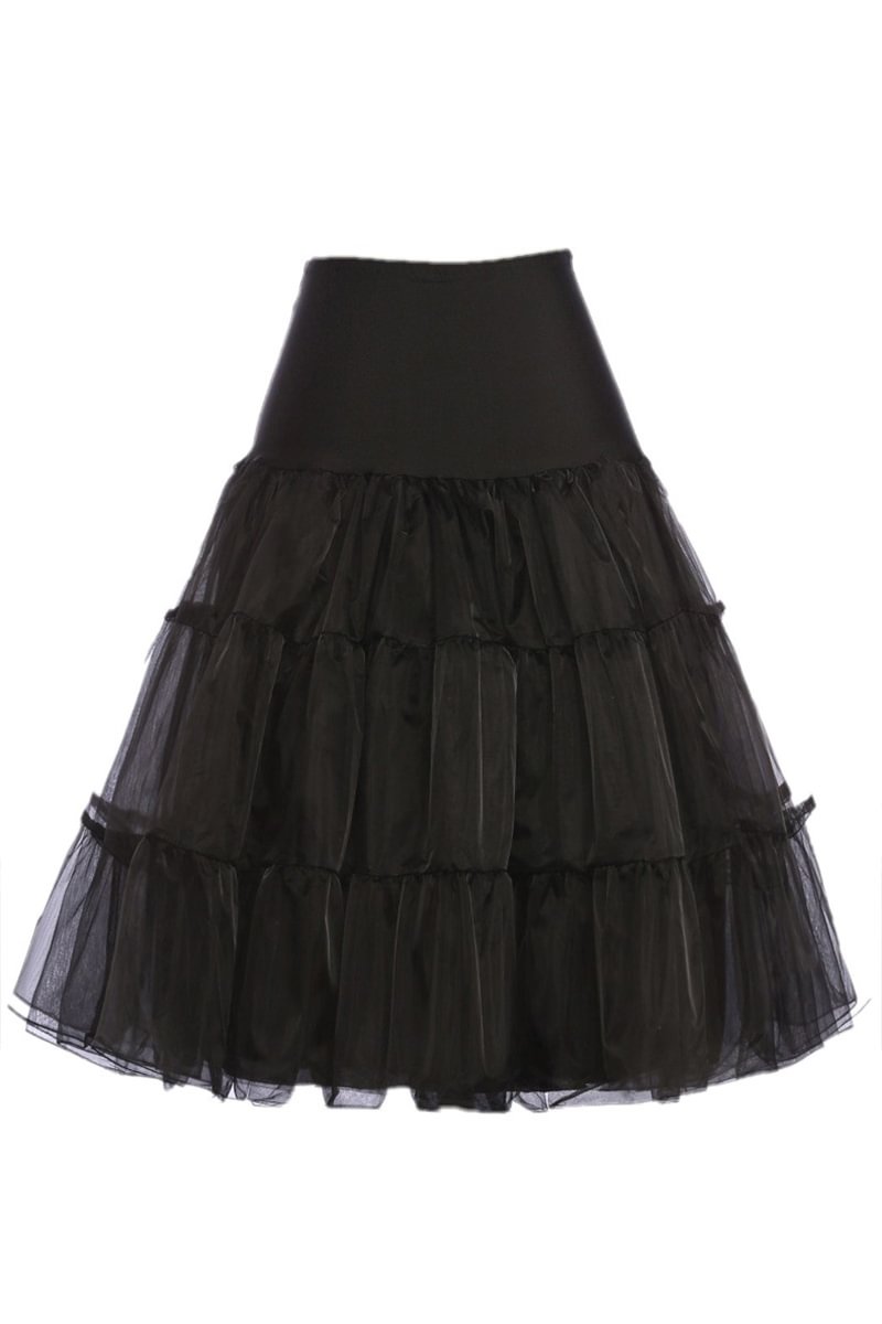 Plus Size Petticoat Tutu Crinoline Underskirt