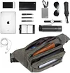 G&uuml;rteltasche Wasserdicht Bauchtasche L&auml;ssig H&uuml;fttasche Sportlich Umh&auml;ngetasche Multifunktional Mehrf&auml;cher f&uuml;r Reise Wanderung Laufen Radfahren Outdoor Aktivit&auml;ten