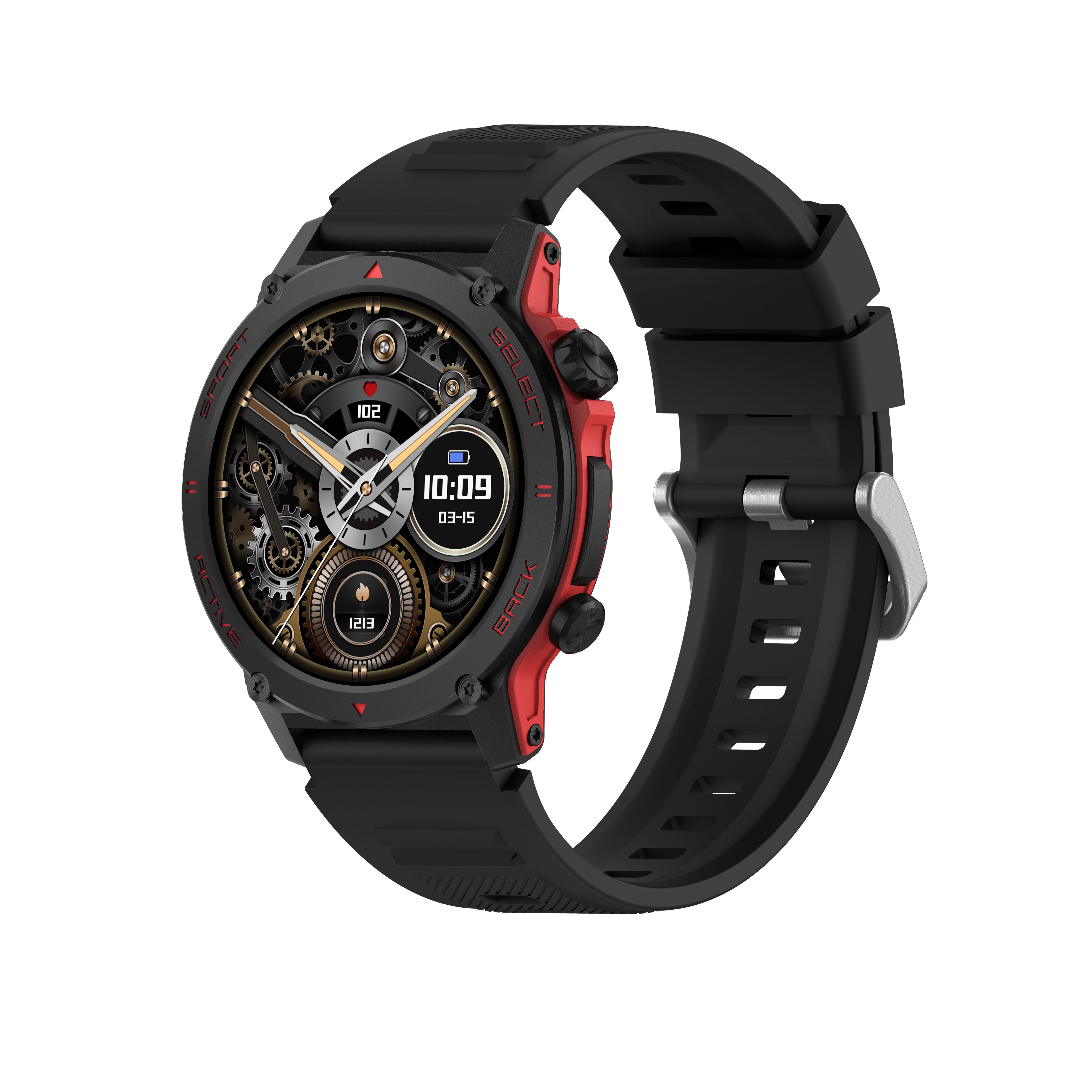 NBX Z136 Sport Smart Watch black color
