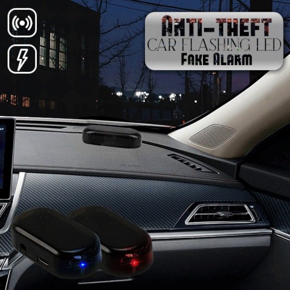 (🔥Buy 2 Get 1 Free Today)Anti-Theft Car Flashing LED Fake Alarm