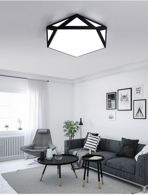 LED Ceiling Light Lamp Living Room Lights Iron Lamps Remote Control Modern Minimalist Bedroom 42cm 52cm 62cm