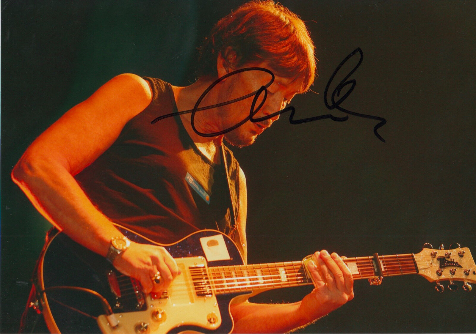 Chris Rea signed 8x12 inch Photo Poster painting autograph