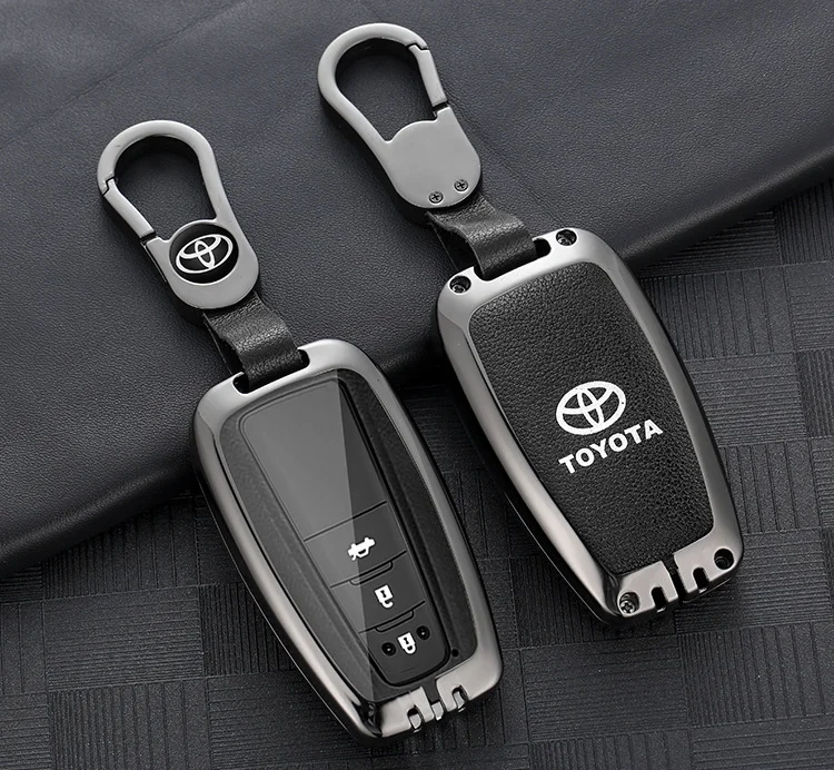 Mecha sports car style metal car keychain