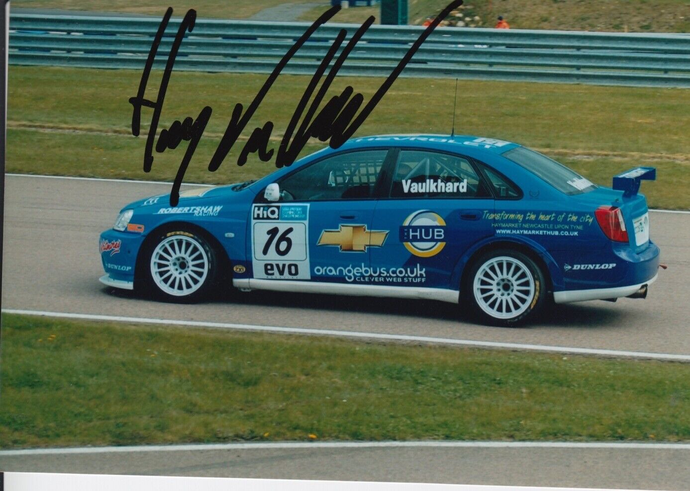 Harry Vaulkhard Hand Signed 7x5 Photo Poster painting - Touring Cars Autograph 1.