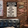 Home Bring Key Gun Cell Knife - Vintage Metal Signs - 20*30cm/30*40cm - Warning