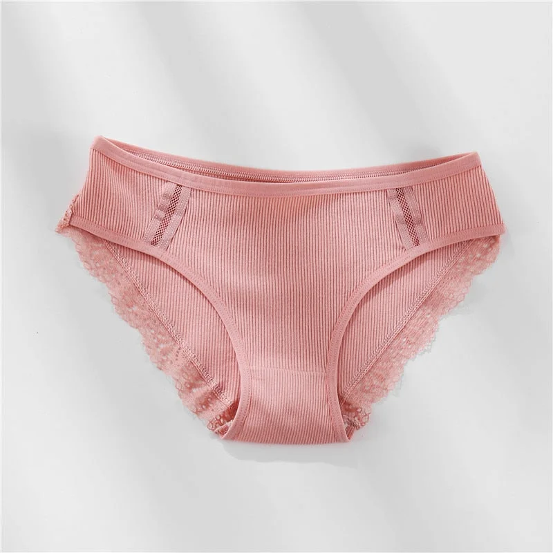 FINETOO Cotton Underpants M-2XL Women Panties Sexy V Waist Underwear Low-Rise Female Briefs Soft Underwear Female Lingerie 2020