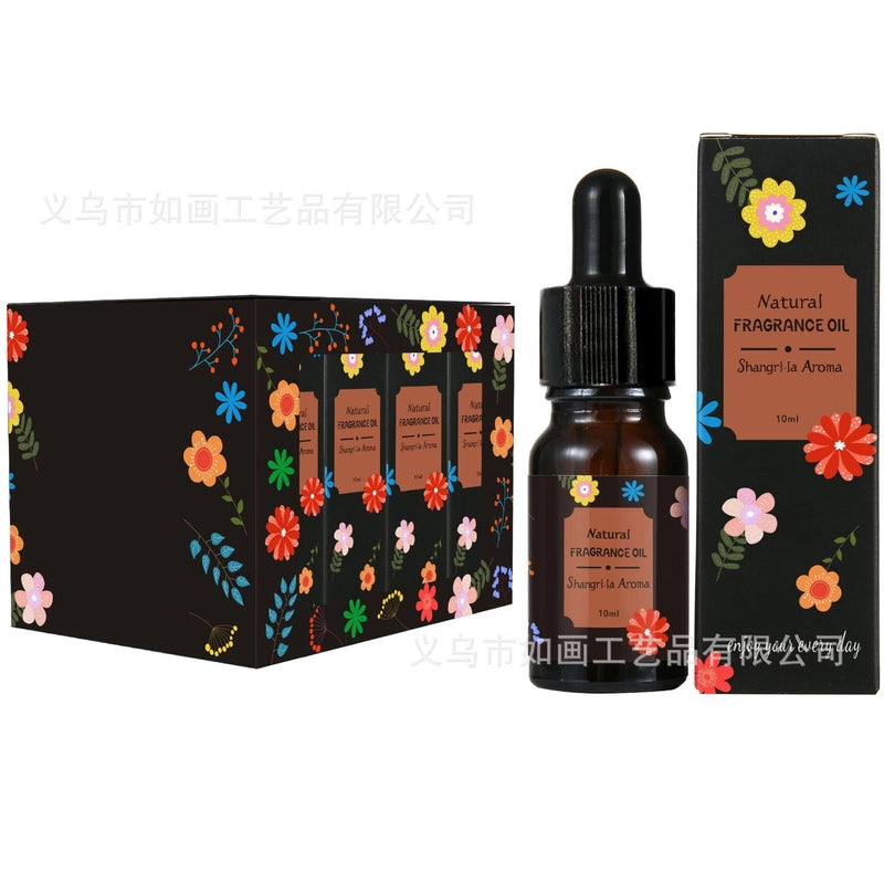 12 Pieces Humidifier Diffuser Dropper Aromatherapy Essential Oil Bedroom Relaxation Soothing Fragrance Source Factory 24 Flavor Plant Essential Oil