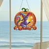 Chat citrouille acrylique - pendentif d&rsquo;artisanat 5d bricolage