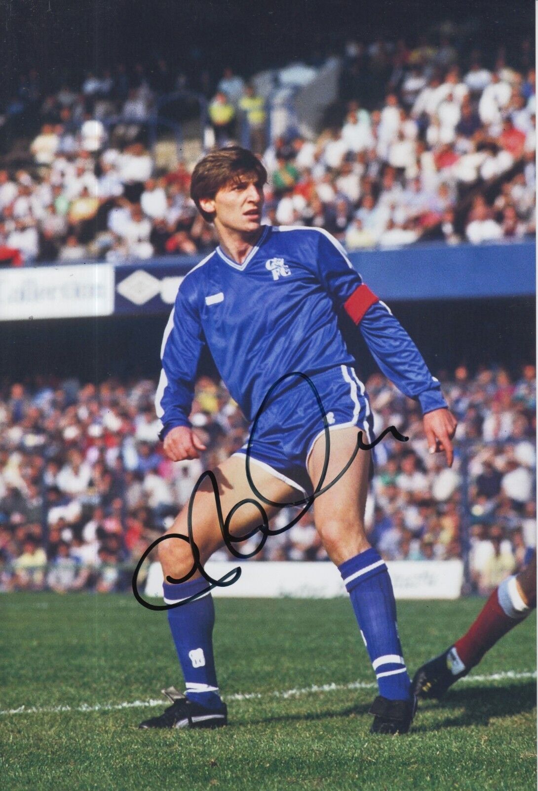 Colin Pates Hand Signed Chelsea 12x8 Photo Poster painting.