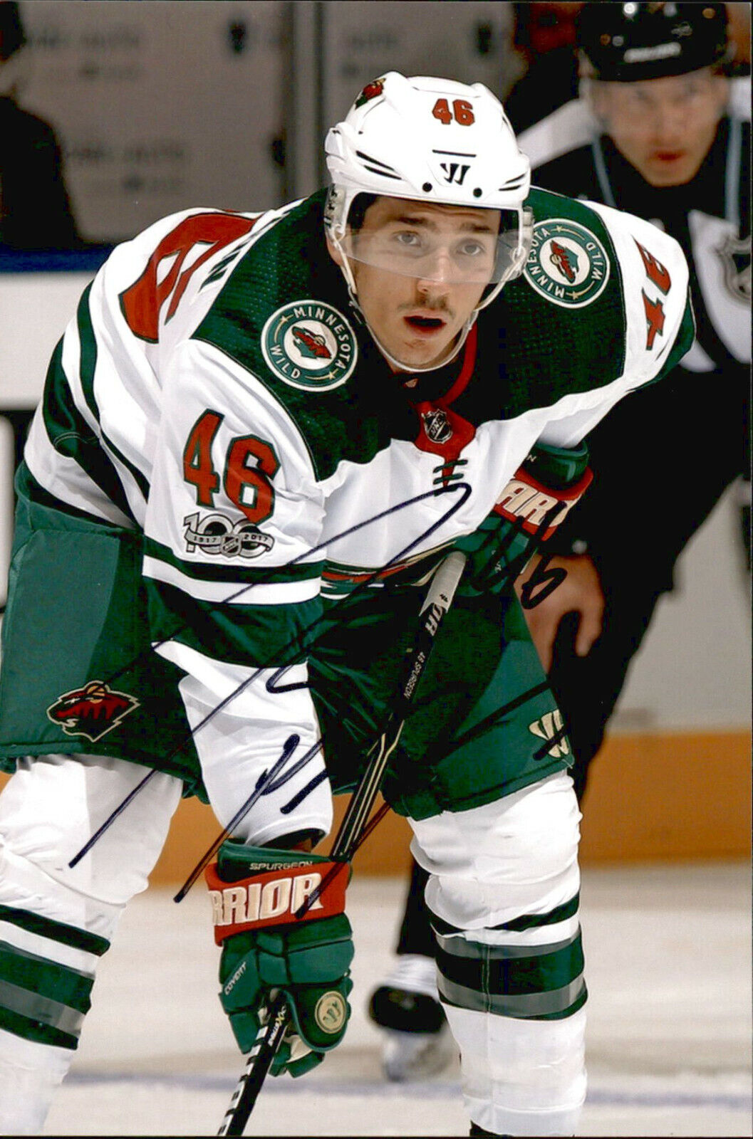 Jared Spurgeon SIGNED autographed 4x6 Photo Poster painting MINNESOTA WILD #8