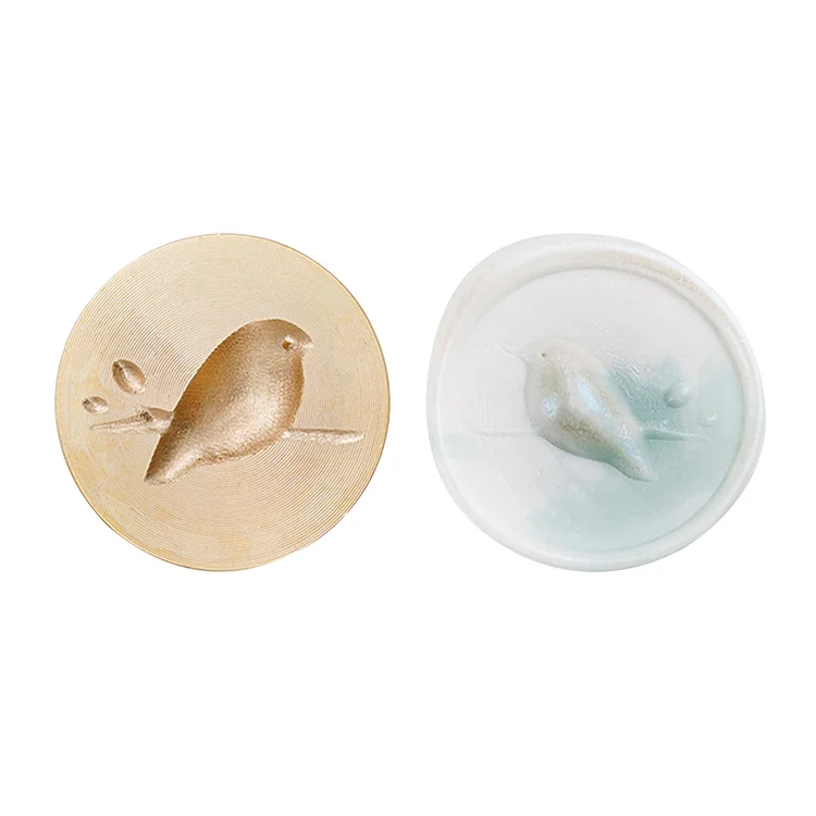 Diy Fire Lacquer Round Sealing Wax Stamp Head gbfke