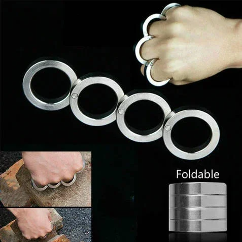 👊Stainless Steel Outdoor Rotatable Folding Ring👊 - tree - Codlins