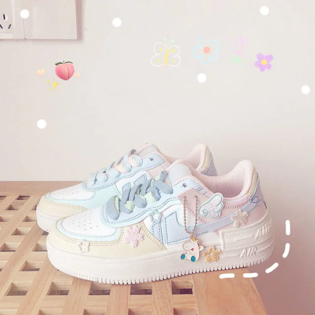 Kawaii Candy Color Lolita Shoes SP16724