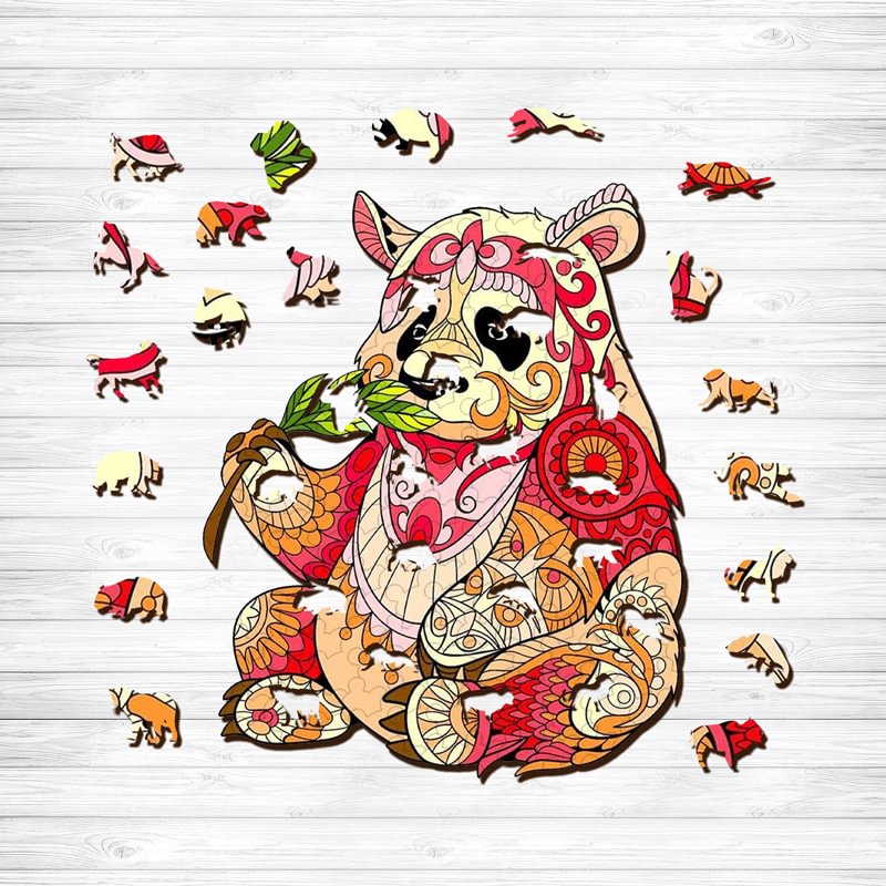 Ericpuzzle™ Ericpuzzle™ Red Panda Wooden Puzzle