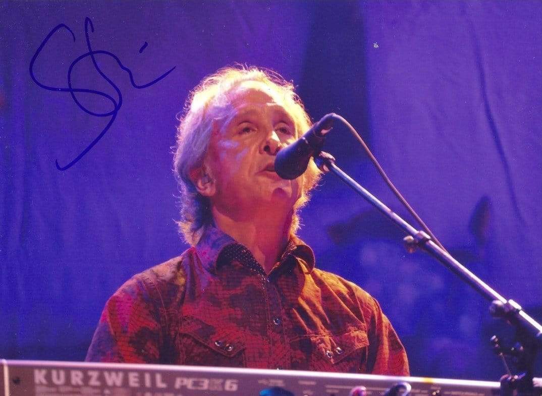 Steve Walsh AUTHENTIC ROCK autograph, In-Person signed Photo Poster painting