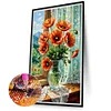 Poppies Home-Full Round Diamond Painting(40x70cm)
