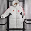 2024/2025 Bayern Munich White-Red Edge Soccer Long Cotton jacket 1:1 Thai Quality