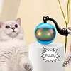 Interactive Cat Toys Ball Fast Rolling in Pouch Funny Cat Toys for Indoor Cats