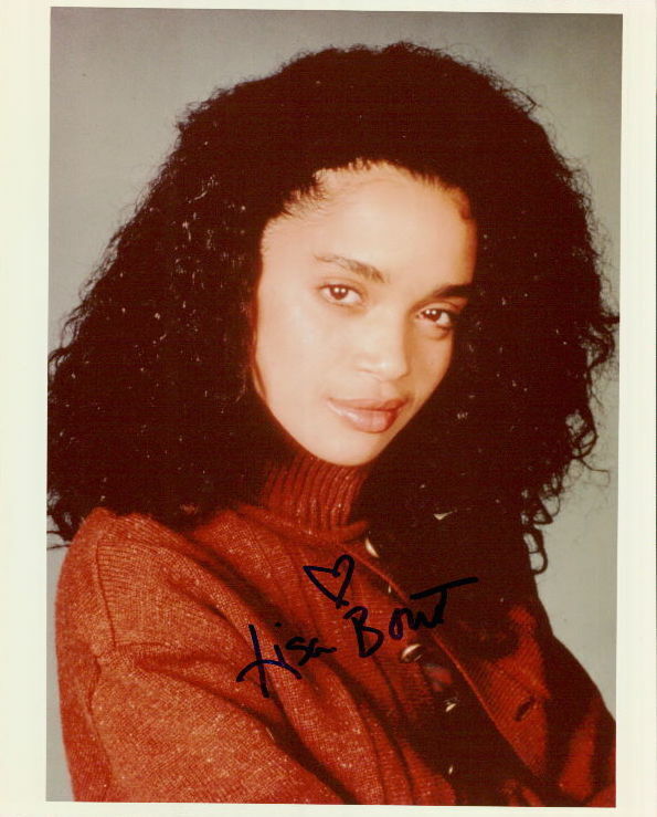 Lisa Bonet vintage signed in-person 8x10 Photo Poster painting