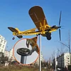 Piper J3 Cub Airplane - Metal weather vane for garden, patio, lawn, outdoor decoration, gifts for aviation enthusiasts