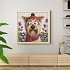 Dog-14CT Stamped Cross Stitch Egyptian Cotton 65*65cm/25.59*25.59in(Big Size) tapestrymarket
