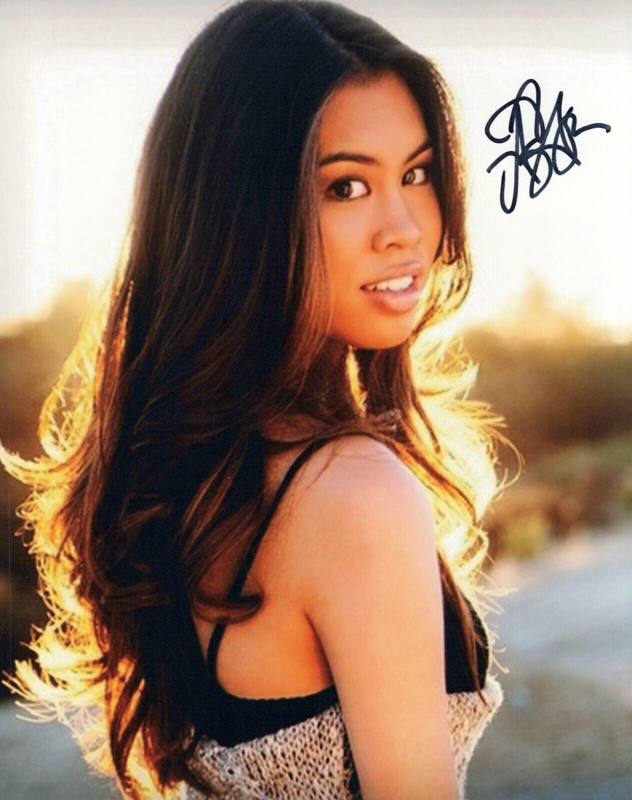 Ashley Argota glamour shot autographed Photo Poster painting signed 8x10 #6