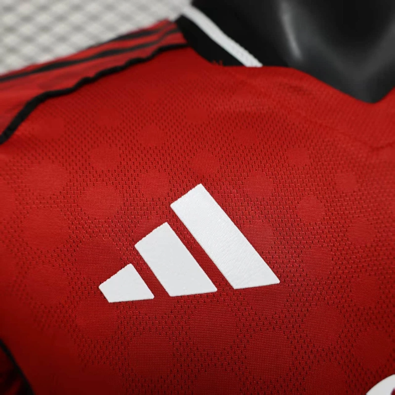 25/26 Manchester United Home Player Version Men's Football T-Shirt 1:1