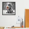 Framed Disney Eeyore-Paint by Numbers Acrylic Painting 20*20cm