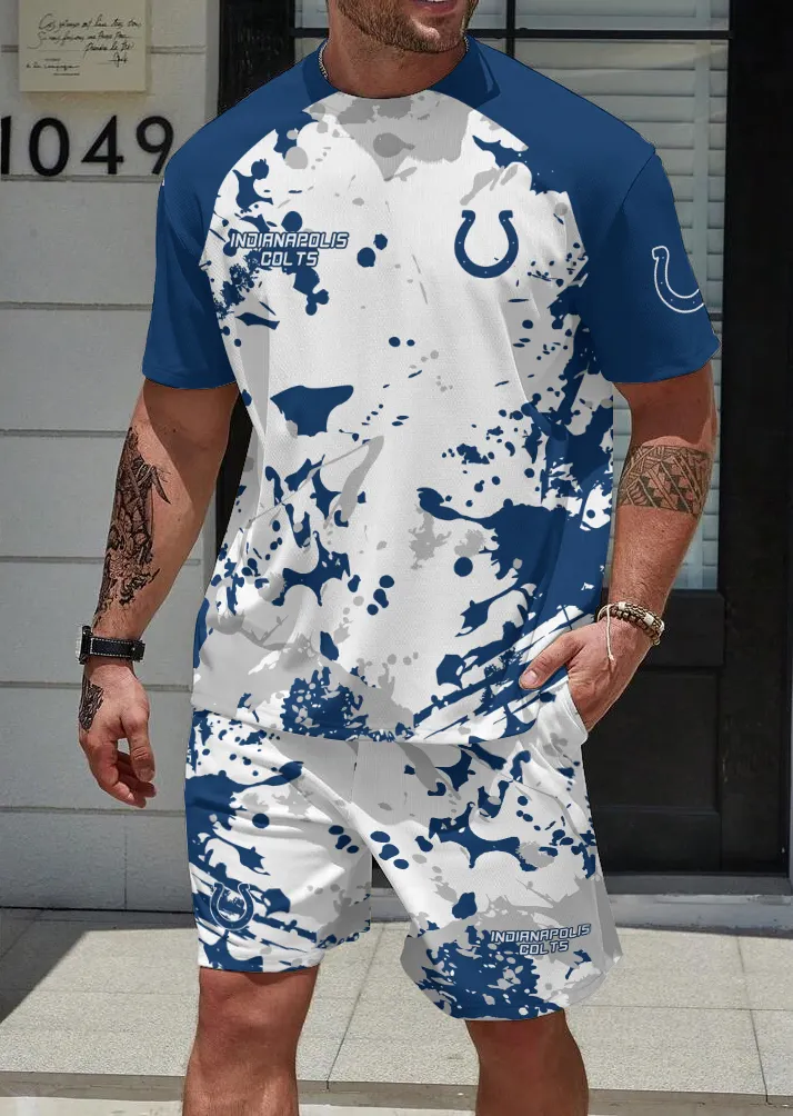 Indianapolis Colts Limited Edition Top And Shorts Two-Piece Suits