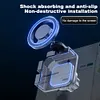 Magnetic Magnet Mount GPS Support 360 Rotate Alloy Car Cell Phone Holder Folding