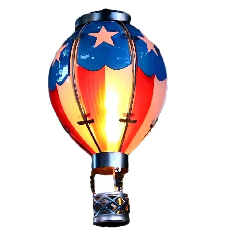【NICE GIFT】Hot Air Balloon Solar Lantern