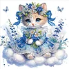 Diamond Painting-DIY Crystal Rhinestone Cat Lady
