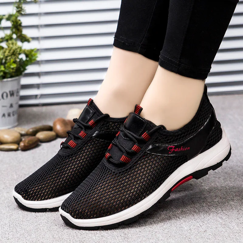 Sneakers Men Light Weight Casual Shoes Slip on Lazy Shoes Comfortable Couple jogging shoes Soft Breathable Net Shoes PD453