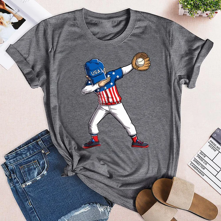 Baseball Dabbing T-shirt-01095