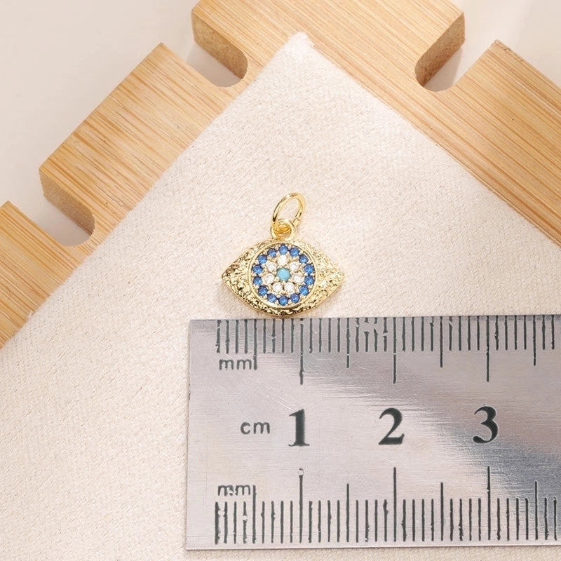 1 Piece Copper Devil’s Eye Jewelry Accessories Pendant