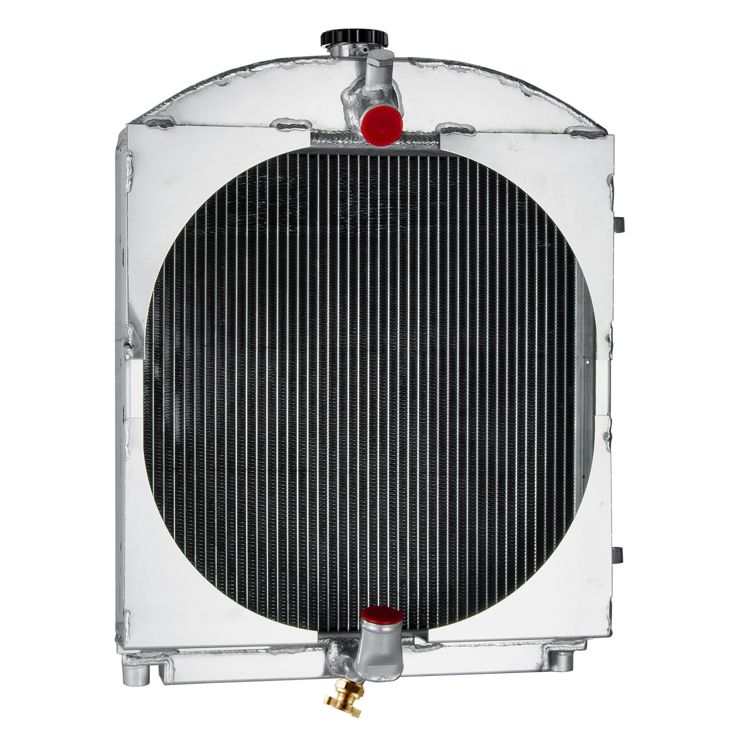 Wc 52 Radiator Alloyworks 3 Row Aluminum Radiator For Allis Chalmers WC WD WD45 WF ...