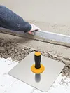 Aluminum Plate with Soft Grip Handle Mortar Board Holder 300*300mm for Plasterer