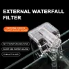 Aquarium Hang On Filter USB Power Interface Oxygen Pump Flow 250L/H Mini Filter