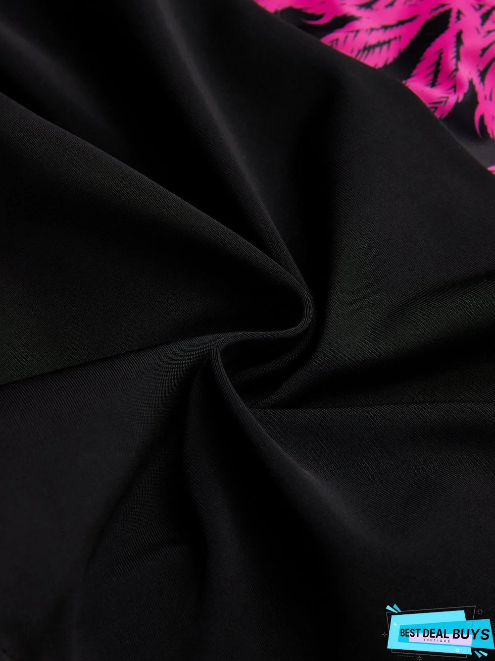 Casual Floral Printing Scoop Neck Bikinis Two-Piece Set