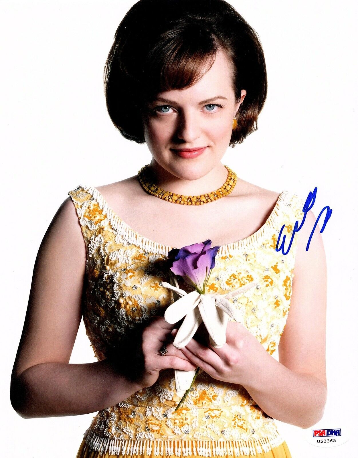 ELISABETH MOSS Autograph SIGNED 8x10 MAD MEN Photo Poster painting PEGGY OLSON PSA/DNA CERTIFIED