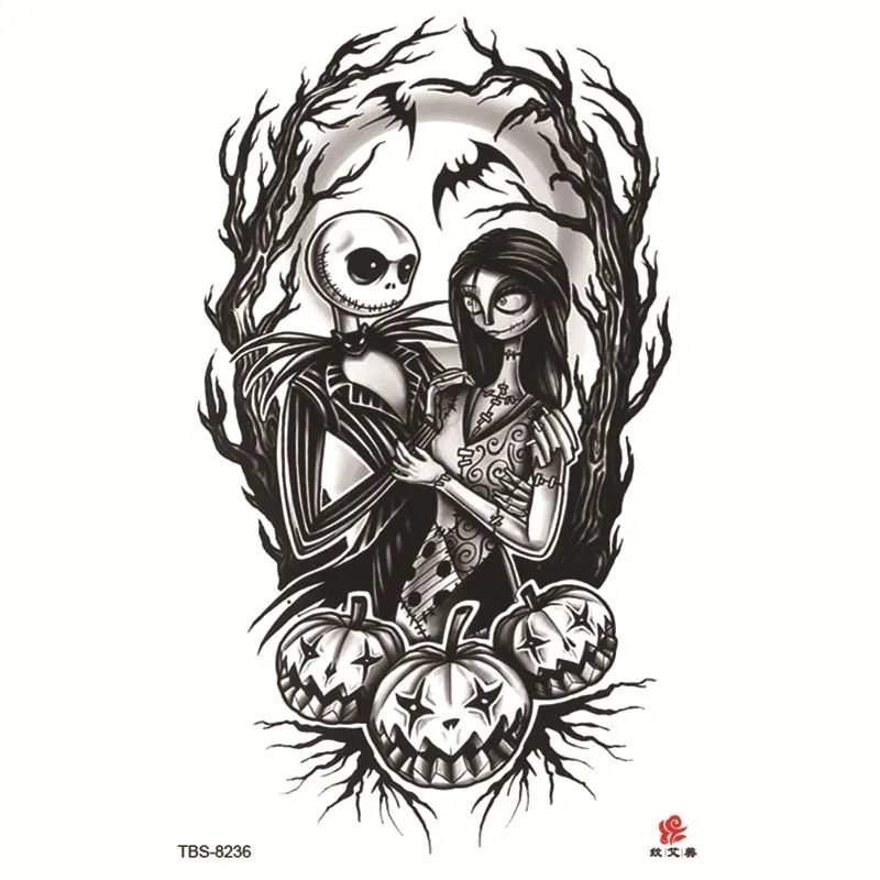 Tattoo Sticker Flower Temporary Sleeve Tattoo Waterproof Sexy Body Art Fashion