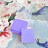 50Pcs Glue Wiping Cloth Soft Glue Remover Pads(Purple)