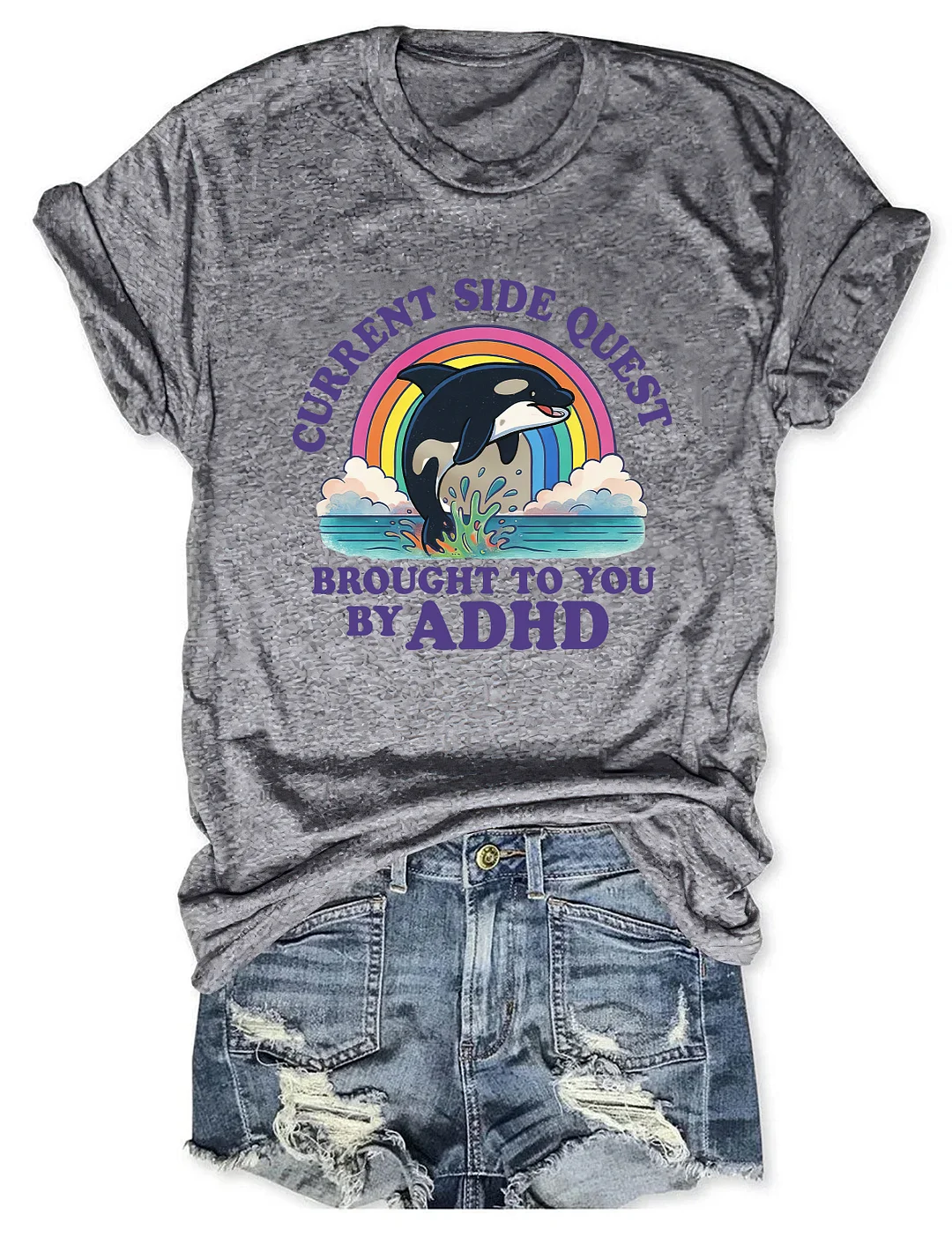 Funny ADHD T-shirt